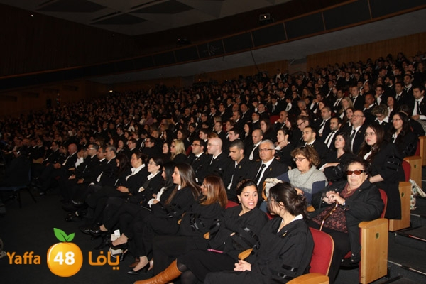 نسبة اليهود الذين اجتازوا امتحان نقابة المحامين أكبر بخمسة أضعاف من العرب !!